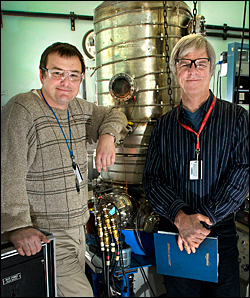 Vyacheslav Solovyov and Harold (Bud) Wiesmann